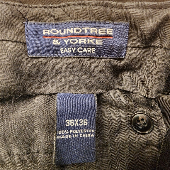 Men's Classic Black Pants - Picture 3 of 5